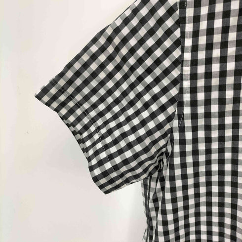 トリココムデギャルソン tricot COMME des GARCONS ギンガムチェックS/Sシャツワンピース レディース
