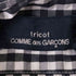 トリココムデギャルソン tricot COMME des GARCONS ギンガムチェックS/Sシャツワンピース レディース