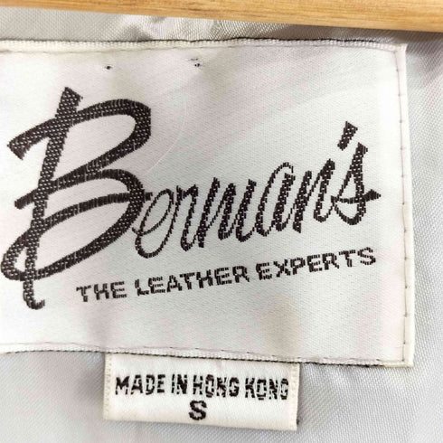 BERMANS 80-90s 香港製 ラビットファージャケット レディース import:S