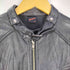 ジャックローズ JACKROSE ラムレザー シングルライダースジャケット メンズ JPN:3