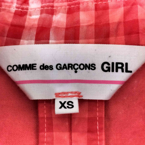 コムデギャルソンガール COMME DES GARCONS GIRL 18SS Gingham Jacket レディース JPN:XS