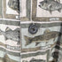 ウールリッチ WOOLRICH FISH FRAMES フィッシュ柄 レギュラーカラーシャツ メンズ import:L