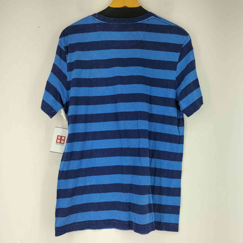 チャップスラルフローレン CHAPS RALPH LAUREN ワンポイント刺繍 S/S ボーダーTシャツ メンズ import:M