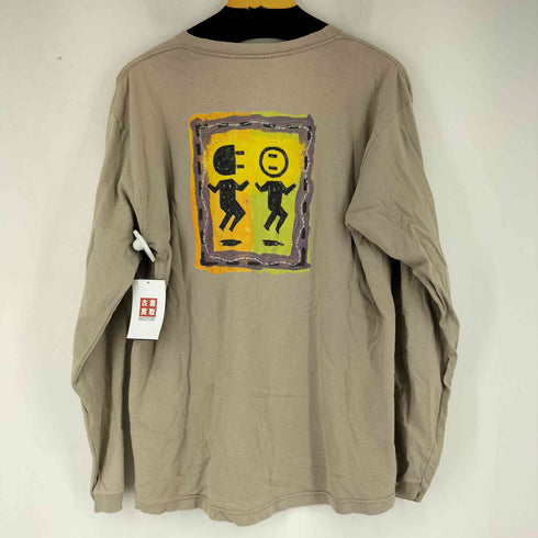 パタゴニア patagonia 90S USA製 両面プリント L/S Tシャツ メンズ JPN:M