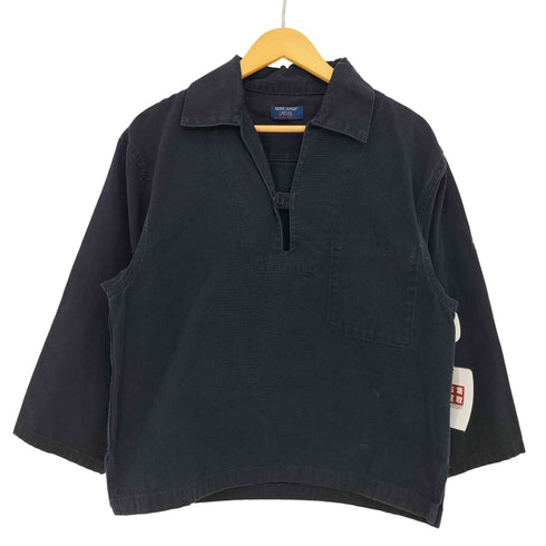 セントジェームス SAINT JAMES 80s デニム地 フィッシャーマンシャツ メンズ import:S