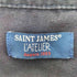 セントジェームス SAINT JAMES 80s デニム地 フィッシャーマンシャツ メンズ import:S