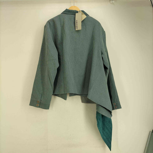 ALVNG AR ANTS 25AW 「ブルーロータス」マルシェイブコットン&リネンジャケット メンズ import:XL