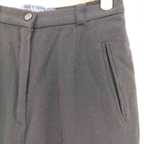 マックスマーラウィークエンド MAX MARA WEEKEND イタリア製 ウール スラックス レディース JPN:42