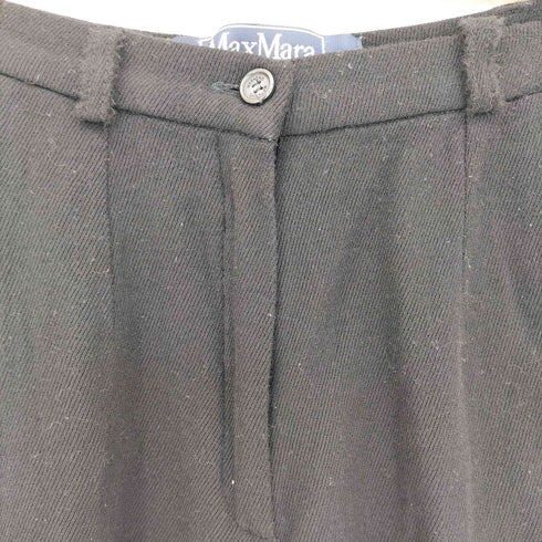 マックスマーラウィークエンド MAX MARA WEEKEND イタリア製 ウール スラックス レディース JPN:42