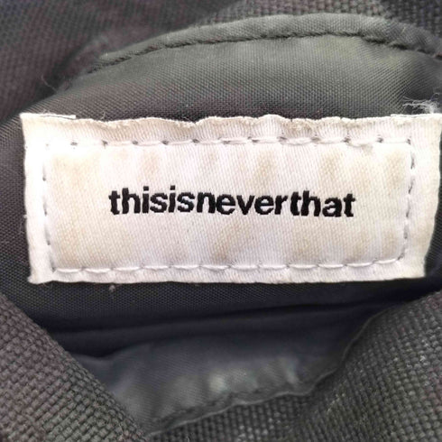 ディスイズネバーザット thisisneverthat ショルダーバッグ メンズ