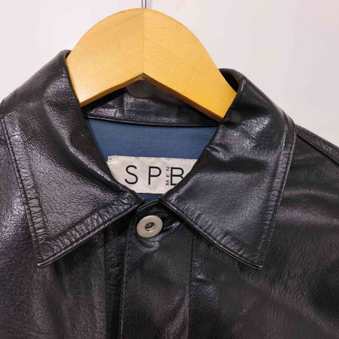 SPB レザートラッカージャケット メンズ