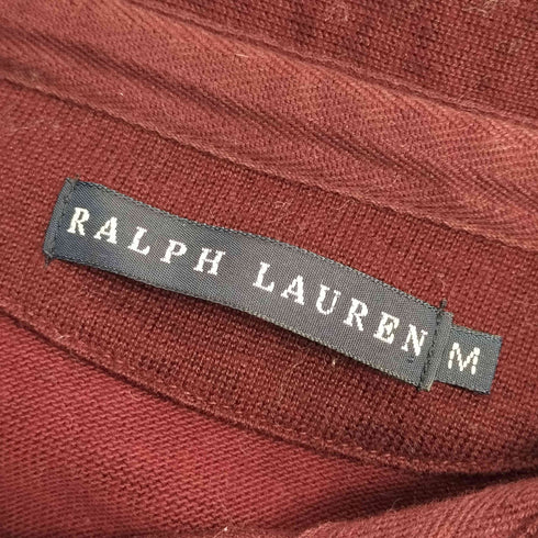 ラルフローレン RALPH LAUREN エンブレム刺繍 ラガーシャツ レディース JPN:M