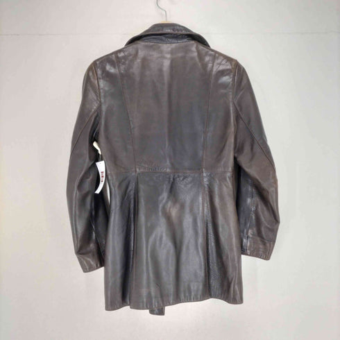 BLAKES MADE IN ENGLAND リアルレザートレンチコート レディース M