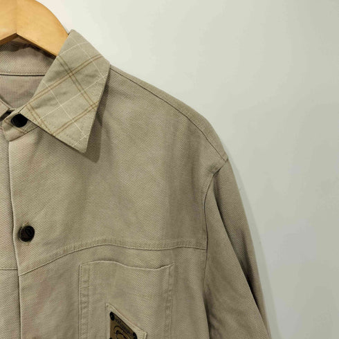 エコーアンリミテッド ECKO UNLTD 90-00S チェック柄切替 デザイン シャツジャケット メンズ