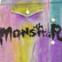 MONSTER 両面プリント デニムジャケット メンズ M