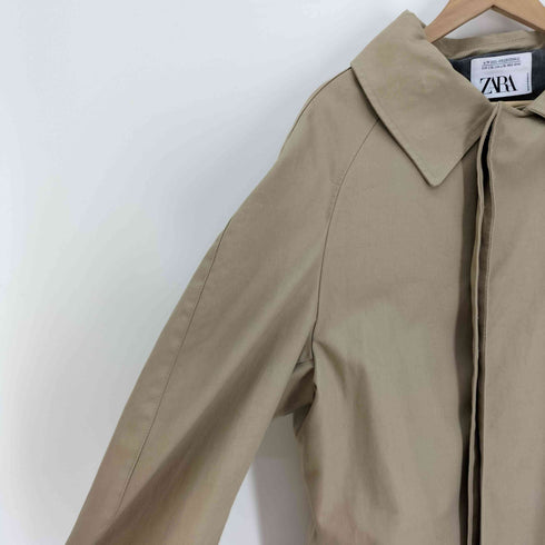 ザラ ZARA oversized pocket trench coat オーバーサイズ ポケット トレンチ コート メンズ L-XL
