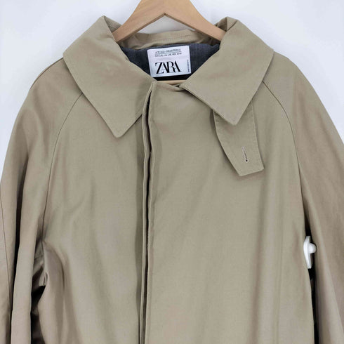 ザラ ZARA oversized pocket trench coat オーバーサイズ ポケット トレンチ コート メンズ L-XL