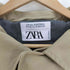 ザラ ZARA oversized pocket trench coat オーバーサイズ ポケット トレンチ コート メンズ L-XL