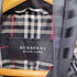 バーバリーブラックレーベル BURBERRY BLACK LABEL シャドーチェック フード ブルゾン 裏地ノバチェック メンズ JPN:M