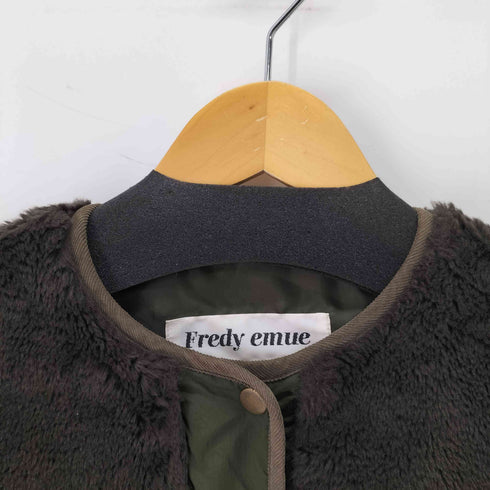 フレディエミュ fredy emue ファー×キルトコート レディース JPN:38