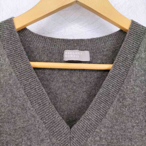 マーガレットハウエル MARGARET HOWELL カシミア混 Vネックニット レディース JPN:2