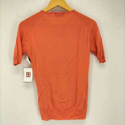 ジョンスメドレー JOHN SMEDLEY イギリス製 半袖ニット レディース JPN:M