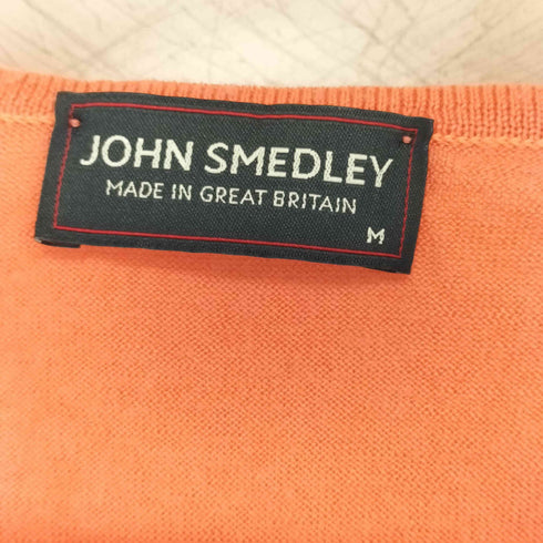 ジョンスメドレー JOHN SMEDLEY イギリス製 半袖ニット レディース JPN:M