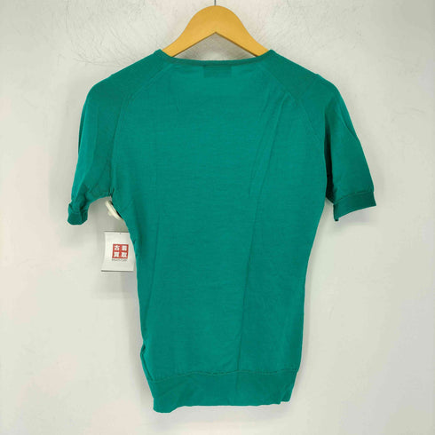 ジョンスメドレー JOHN SMEDLEY イギリス製 半袖ニット レディース JPN:M