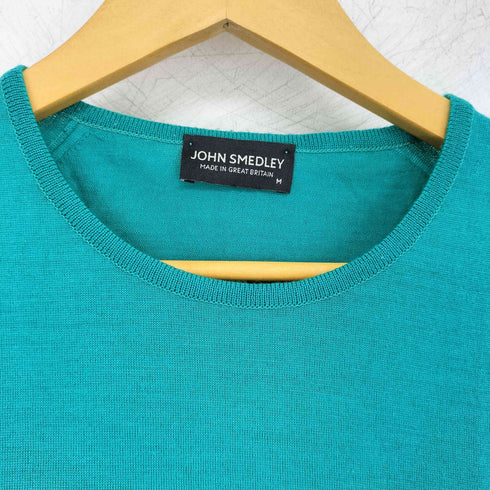 ジョンスメドレー JOHN SMEDLEY イギリス製 半袖ニット レディース JPN:M