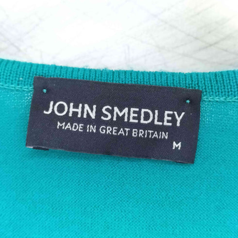 ジョンスメドレー JOHN SMEDLEY イギリス製 半袖ニット レディース JPN:M