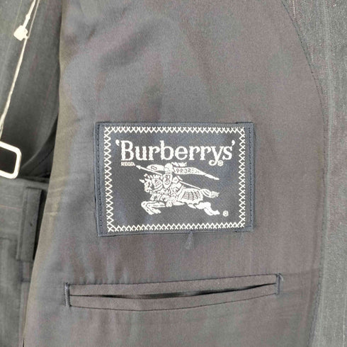 バーバリーズ BURBERRYS ストライプ2Bテーラードジャケットスーツセットアップ メンズ 170