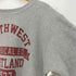 チャンピオン Champion USA製 復刻 赤 単色タグ 染み込みプリント REVERSE WEAVE リバースウィーブ スウェット メンズ import:XL
