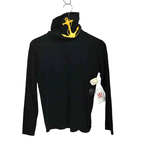 キャピタル KAPITAL ビッグ錨刺繍 ハイネック L/S カットソー レディース JPN:XS