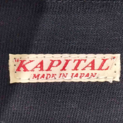 キャピタル KAPITAL ビッグ錨刺繍 ハイネック L/S カットソー レディース JPN:XS