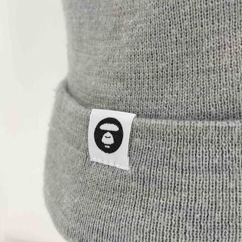 エーエイプバイアベイシングエイプ AAPE BY A BATHING APE MAIN KNIT CAP メンズ