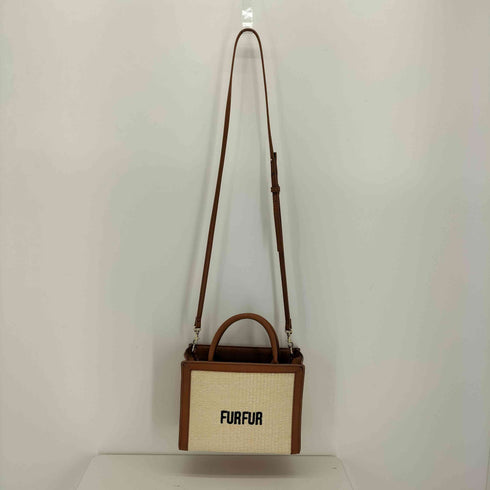 ファーファー furfur 24SS ラフィアトートバッグ レディース