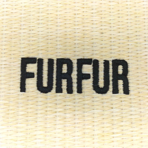 ファーファー furfur 24SS ラフィアトートバッグ レディース