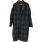 ザラ ZARA マドラスチェック オーバーサイズ チェスター コート メンズ import:L