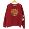ジャージーズ JERZEES 00s カレッジ アメリカンフットボールプリント スウェット メンズ import:L