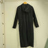 イッセイミヤケ ISSEY MIYAKE WINDCOAT シワ加工 ドロスト フーデッドコート レディース JPN:M