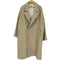 ザラ ZARA 22AW オーバーサイズ ウール ダブルブレスト チェスター コート メンズ import:L