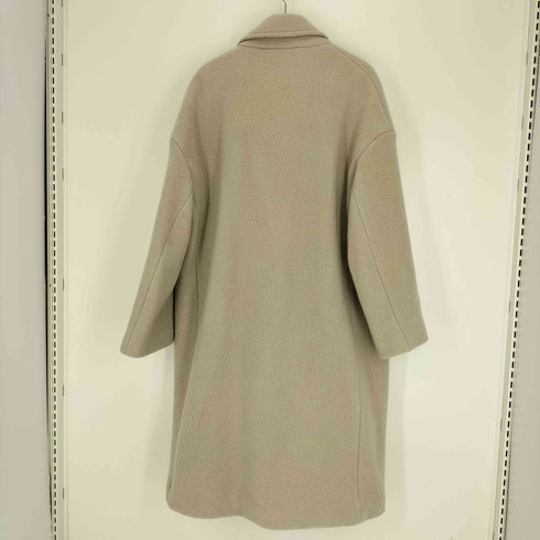 ザラ ZARA 22AW オーバーサイズ ウール ダブルブレスト チェスター コート メンズ import:L