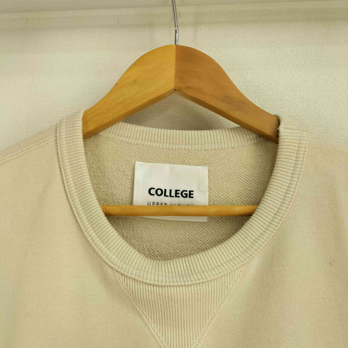 COLLEGE upper hights 前Vガゼット スウェット ワンピース レディース FREE