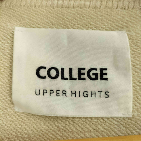 COLLEGE upper hights 前Vガゼット スウェット ワンピース レディース FREE