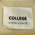 COLLEGE upper hights 前Vガゼット スウェット ワンピース レディース FREE