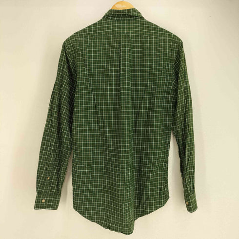 ラルフローレン RALPH LAUREN CUSTOM FIT ポニー刺繍 チェック B.D L/S シャツ メンズ import:S