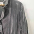 D.J. Summers メタリック シルバー シワ加工 ロングシャツ レディース