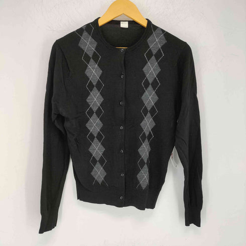 ジョンスメドレー JOHN SMEDLEY アーガイルカーディガン レディース import:M