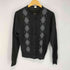 ジョンスメドレー JOHN SMEDLEY アーガイルカーディガン レディース import:M