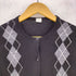 ジョンスメドレー JOHN SMEDLEY アーガイルカーディガン レディース import:M
